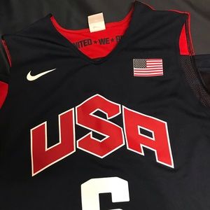 Nike Team USA LeBron Olympic Jersey